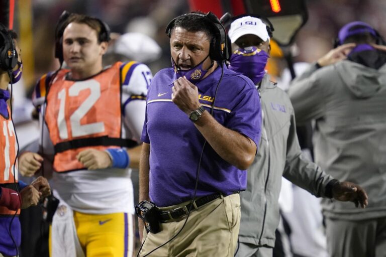 LSU Texas A M Football
