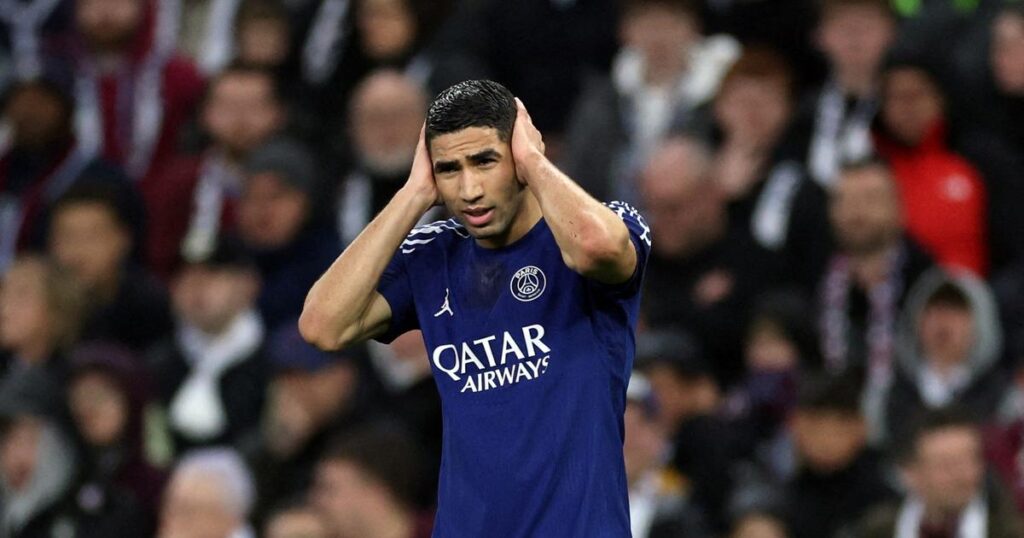 “We have suffered a little because of us,” Grins Achraf Hakimi