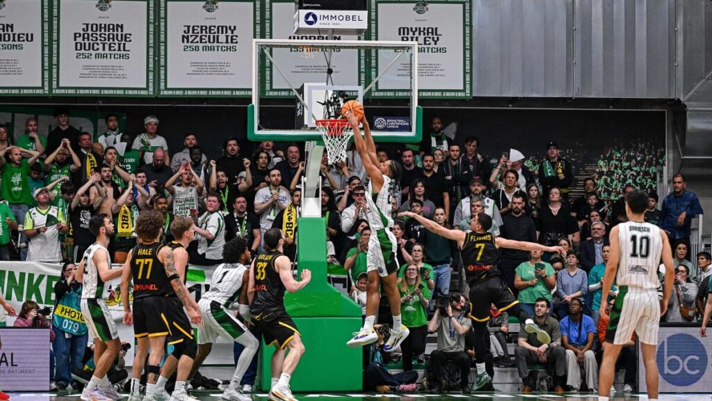 Basketball Champions League: Nanterre won against Athens and will play his place in the end 4 on a beautiful